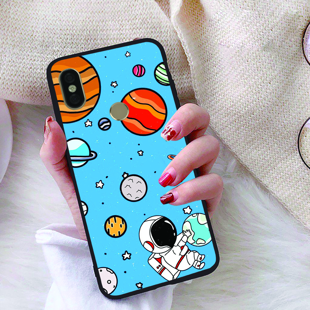 Ốp lưng Xiaomi Redmi S2 viền dẻo TPU BST Space