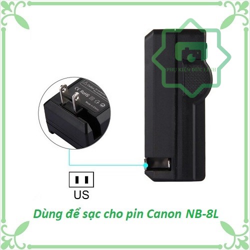 Sạc rời cho pin Canon NB-8L