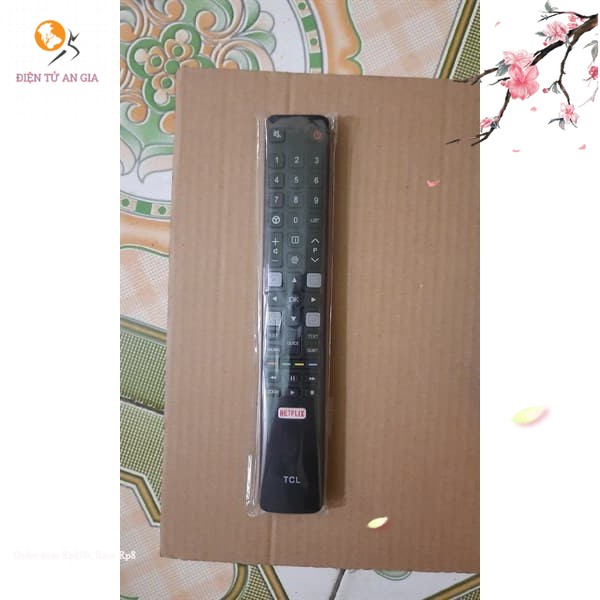 Điều khiển tivi tcl 4k chính hãng / remote tivi tcl 4k chính hãng .