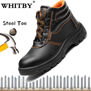 Brand WHITBY COD Thép Toe Giày Giải Trí Bán Buôn Gaobang Bảo Hộ Lao Động thumbnail