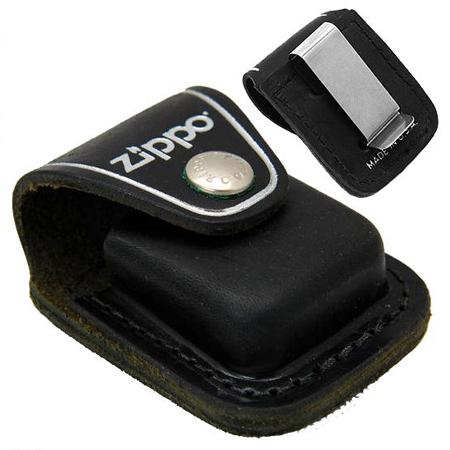 BAO DA ZIPPO CHUYÊN DỤNG MÀU ĐEN