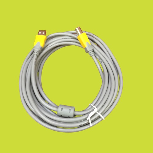 USB 2.0 VSPTECH printer cable (Gray WIRE) 1M5, 3M, 5M, 10 Meters