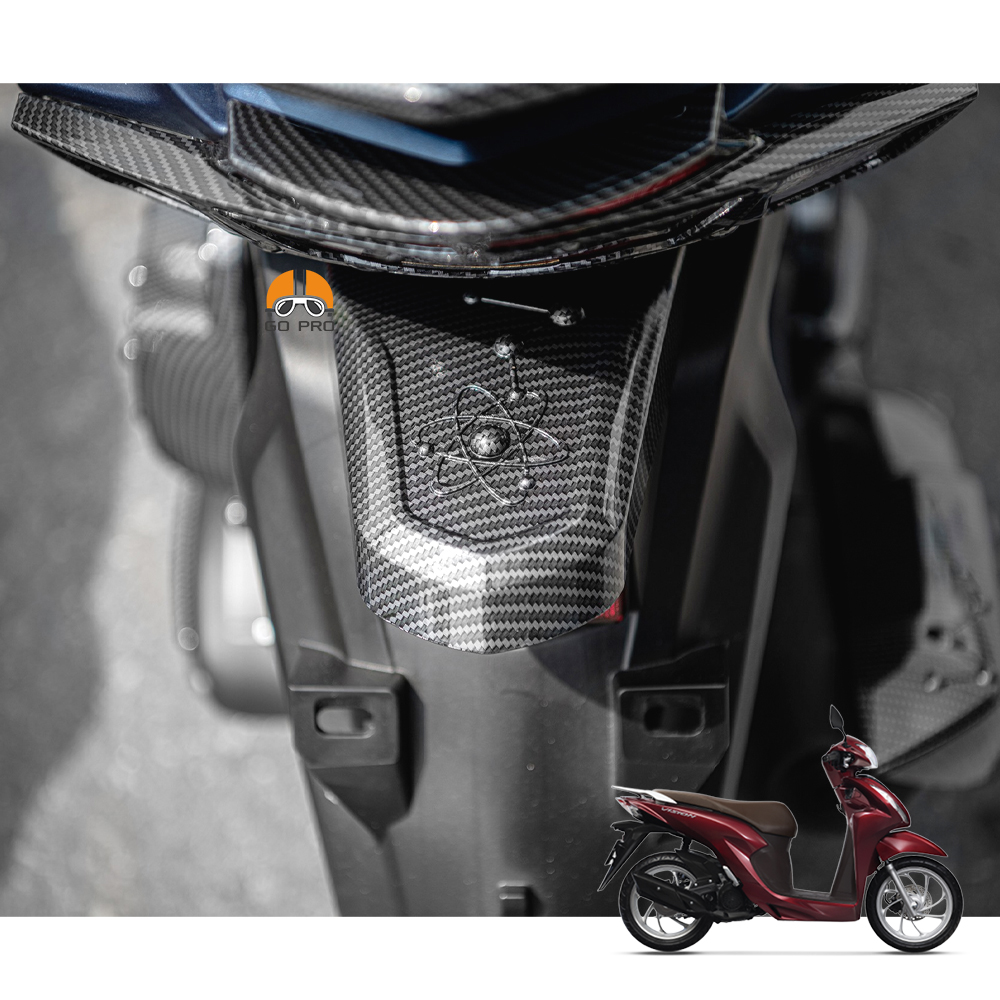 Ốp Đèn Soi Biển Số (Cóc Đèn) VISION 2021 Nhựa Xi