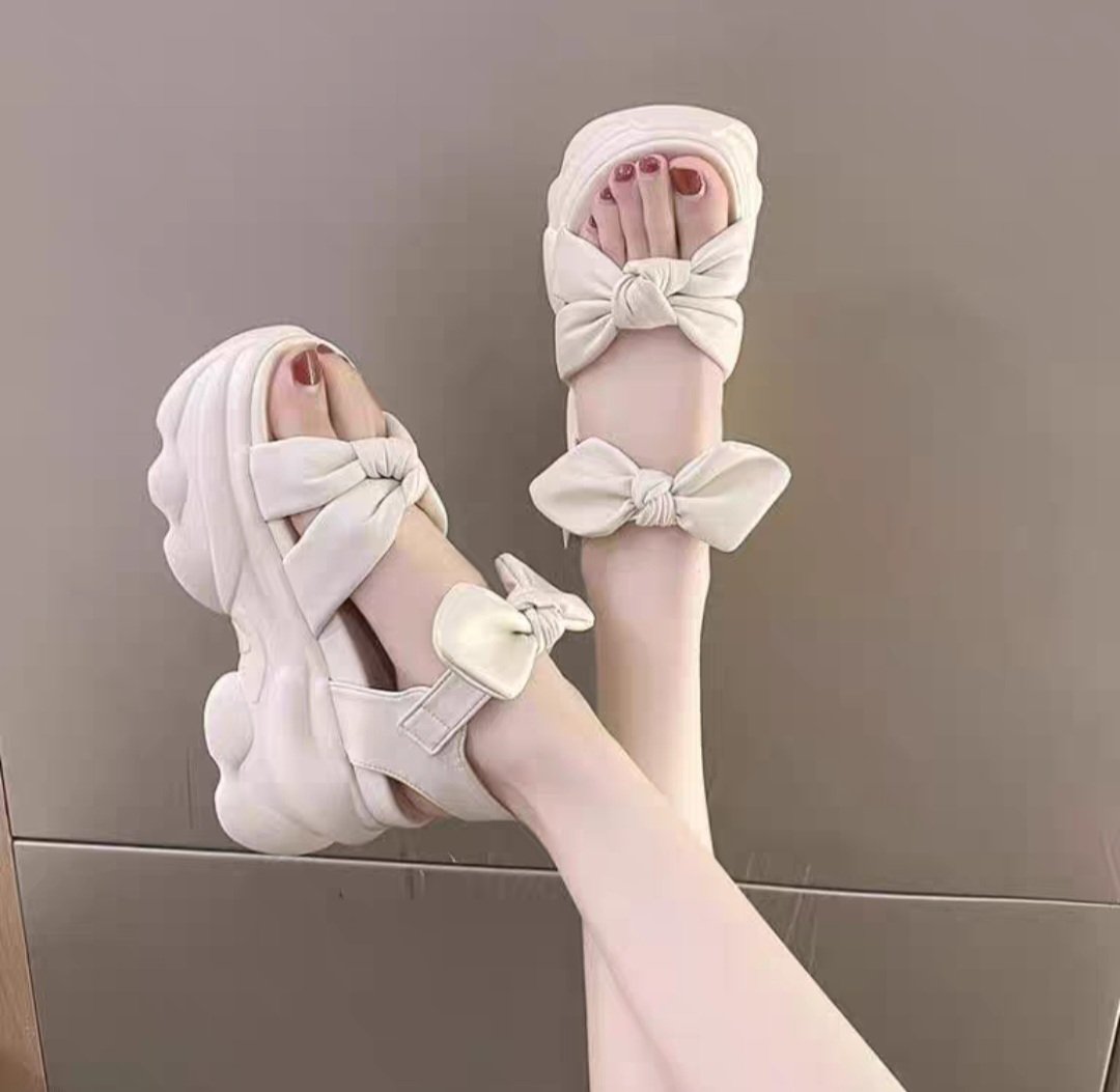 SANDAL BM QUAI NƠ HÀNG CAO CẤP