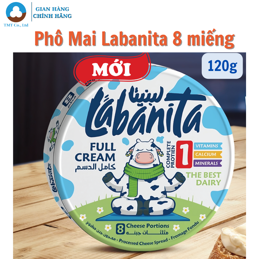 Phô mai miếng Labanita 8 miếng/ 16 miếng