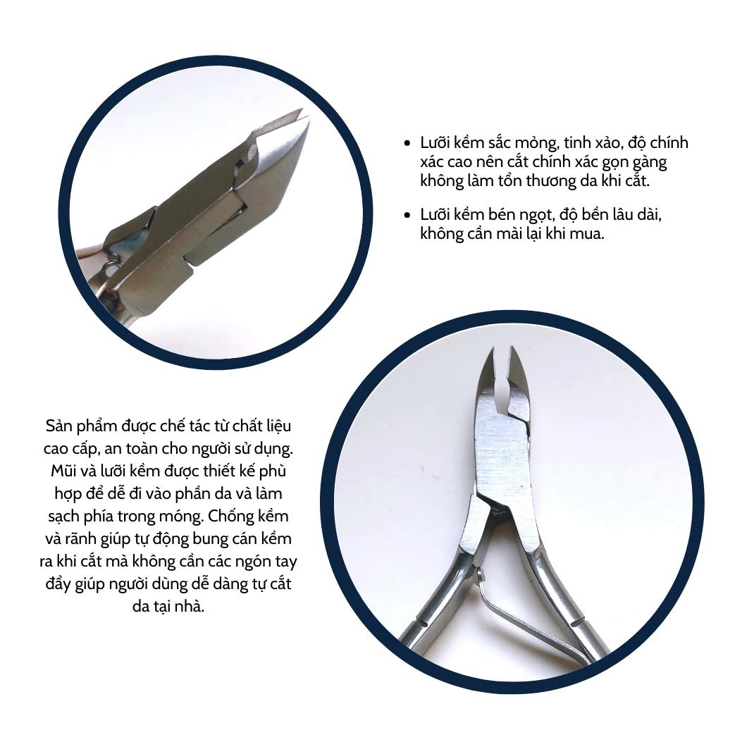 Kềm Cắt Móng Da Thép Không Gỉ Chuyên Dụng D501