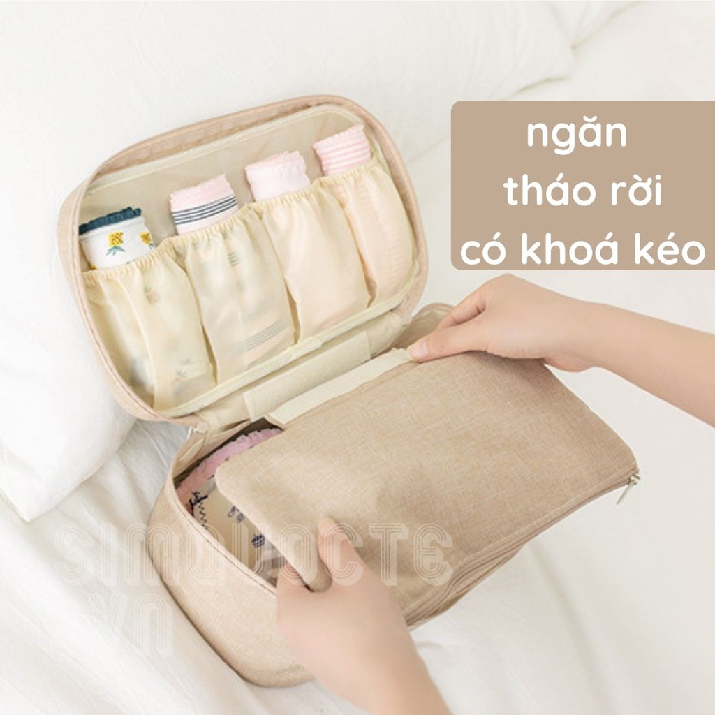 Túi đựng đồ lót đi du lịch chống thấm cao cấp