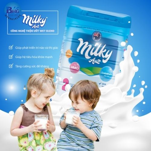 [HCM]Sữa Milky Auz Số 3 850g