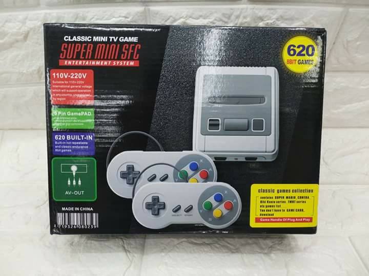 Máy chơi Game  620 trò  classic Super mini SFC 4 nút