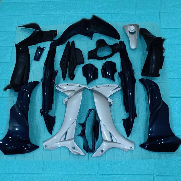 [TẶNG TEM] Bộ dàn áo JUPITER V - màu XANH NHỚT - phanh ĐĨA, nhựa nguyên sinh ABS - có TẶNG BỘ TEM XE cao cấp., phụ tùng ô tô - xe máy, độ xe máy siêu chất