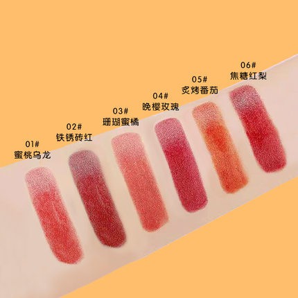 Set 2 Thỏi Son Lì HENGFANG Kiểu Dáng Dễ Thương Siêu Hot