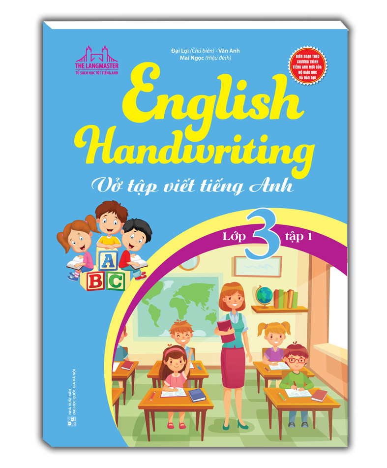 English Handwriting - Vở tập viết tiếng anh lớp 3 tập 1