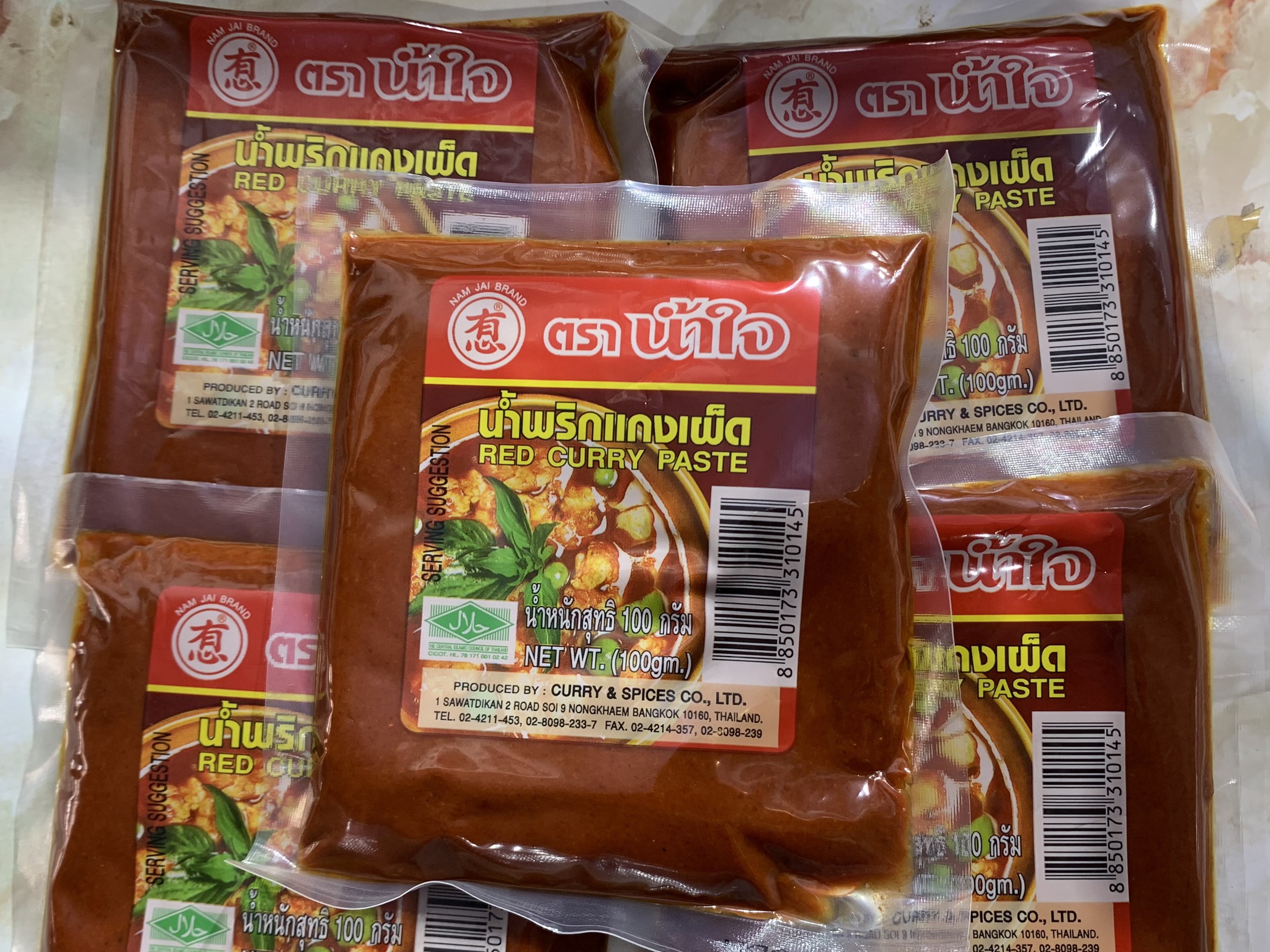 Gia vị cà ri đỏ Thái Lan Tra Namjai