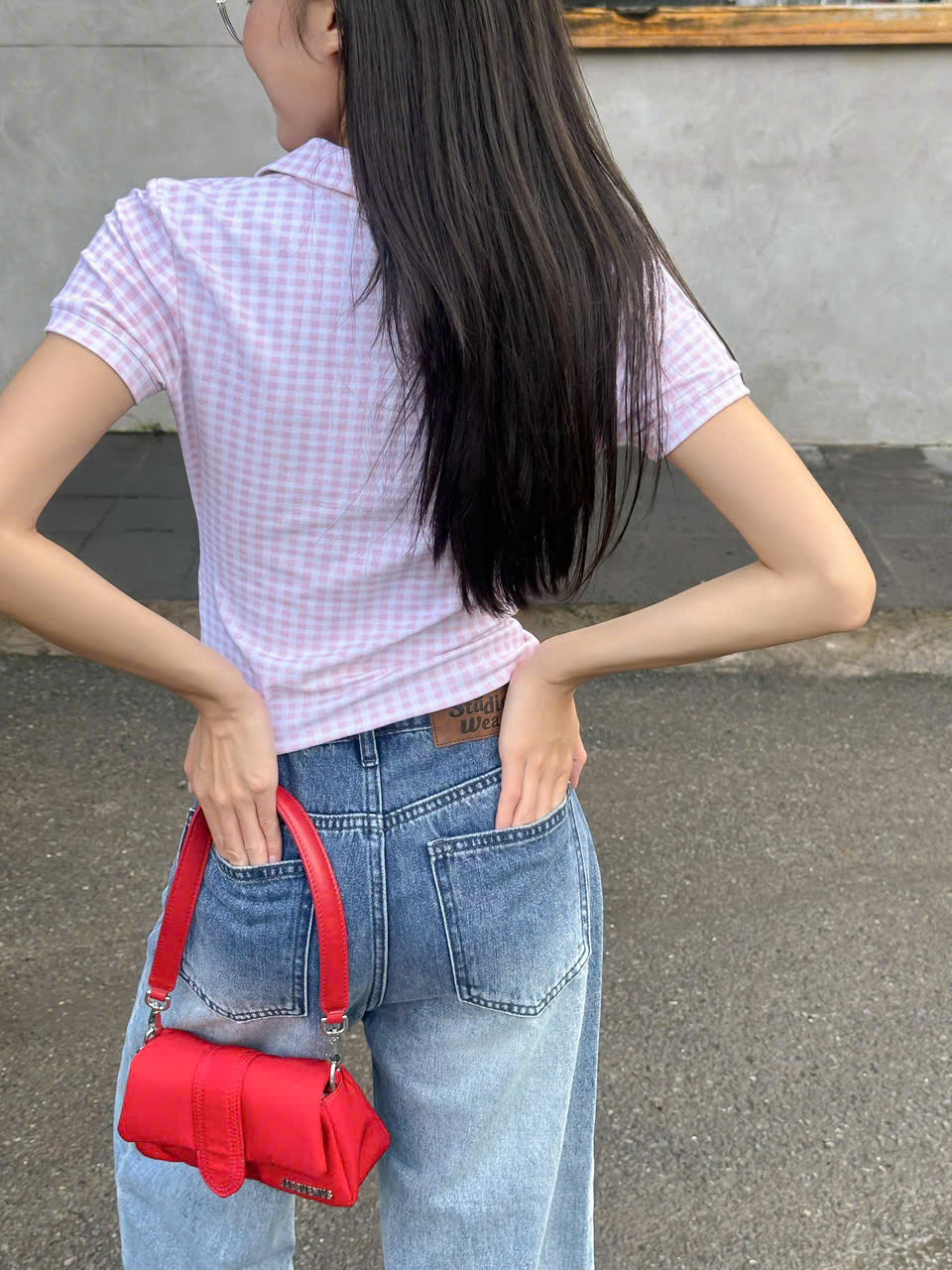 KIDO Áo cổ polo chấm bi CALEE TOP