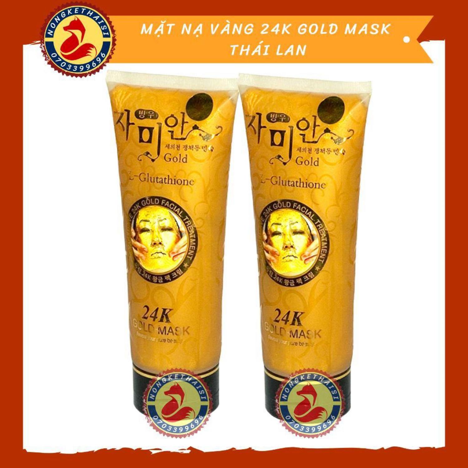 [HCM] Mặt nạ vàng 24k Gold Mask thá¡ Lan