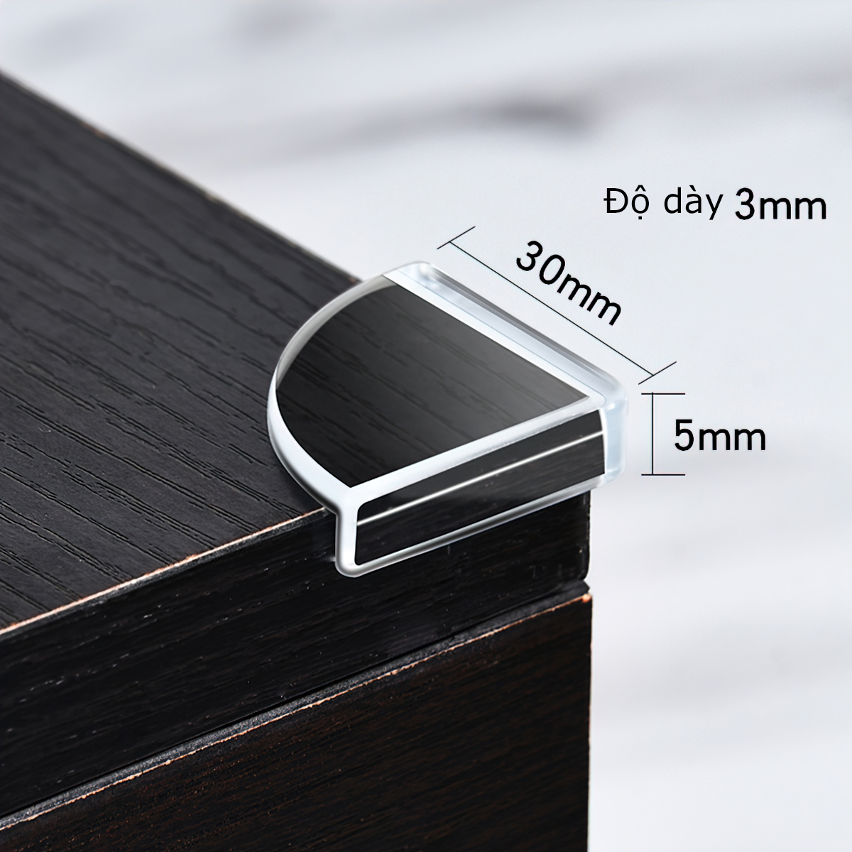 Set of 4 Table Corner Covers, Silicone Table Edge Covers to Avoid Collision, Safe for Children and the Elderly