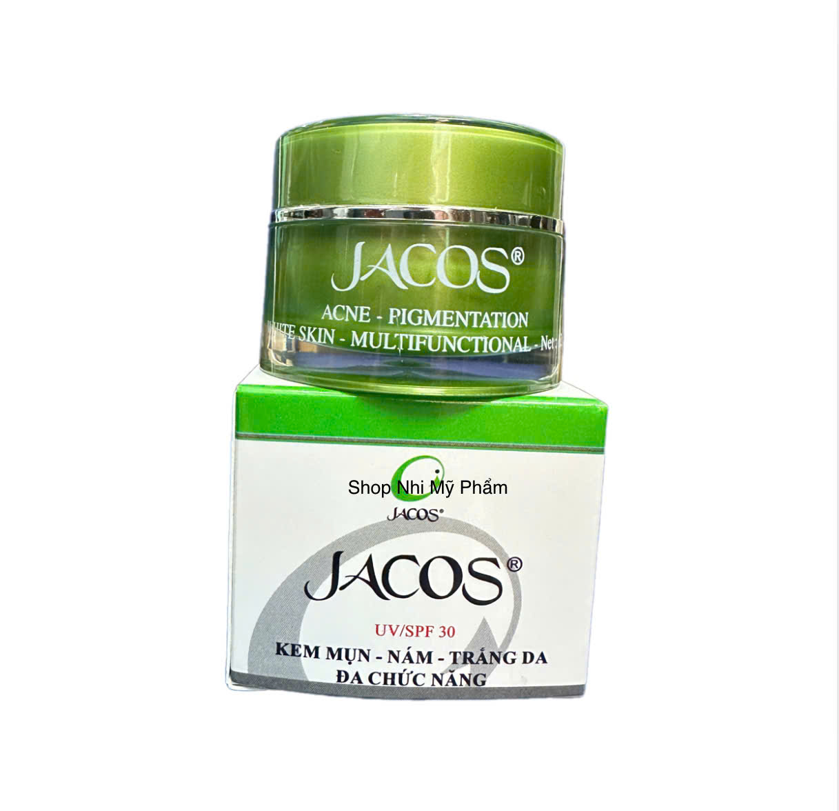 Kem JACOS Mụn Nám Mờ Thâm Trắng Da Ngừa Lão Hóa Da Đa Chức Năng 12GR