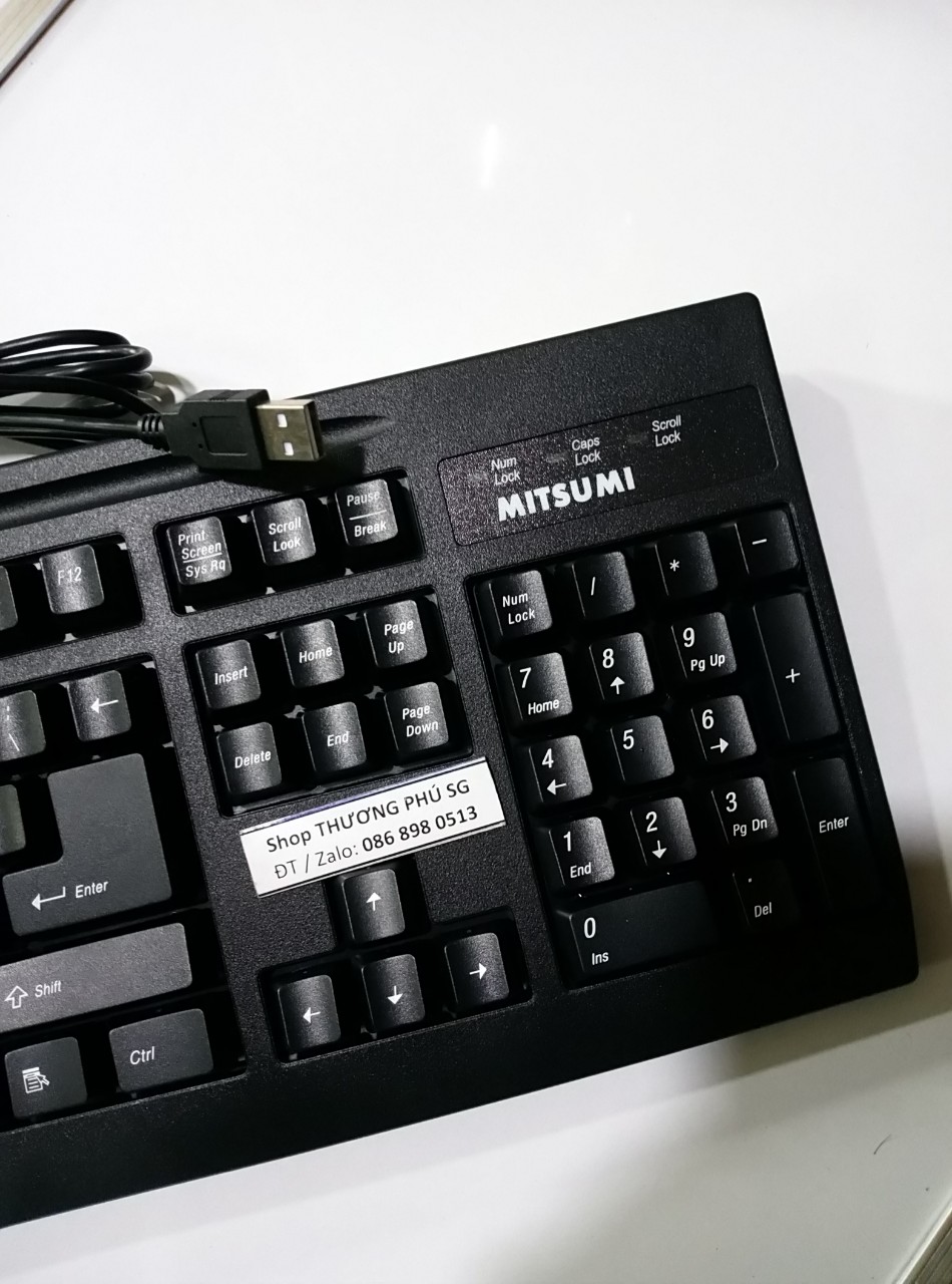 [HCM]Bàn phím có dây Keyboard MITSUMI - Chuẩn USB