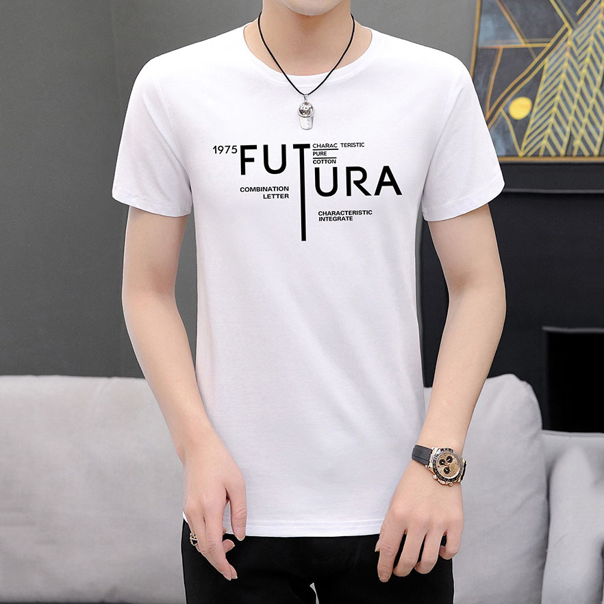 [ Mẫu Mới 2023 ] Áo T-shirt Nam Ngắn Tay Cổ Tròn FUTURA Chất Thun Hè Mát Kiểu Dáng Thời Trang Trẻ Trung Cá Tính Zenko MEN TOP 211