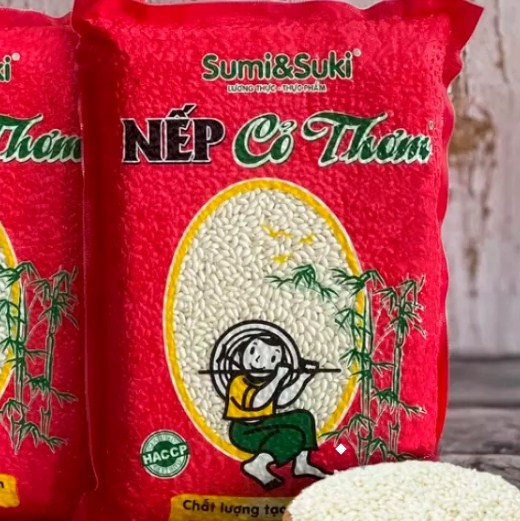 Nếp Cỏ Thơm Sumi & Suki - Bao đỏ 1kg