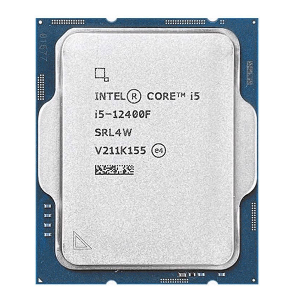 Intel Core i5 12400f CPU (tray no box)-3 years warranty