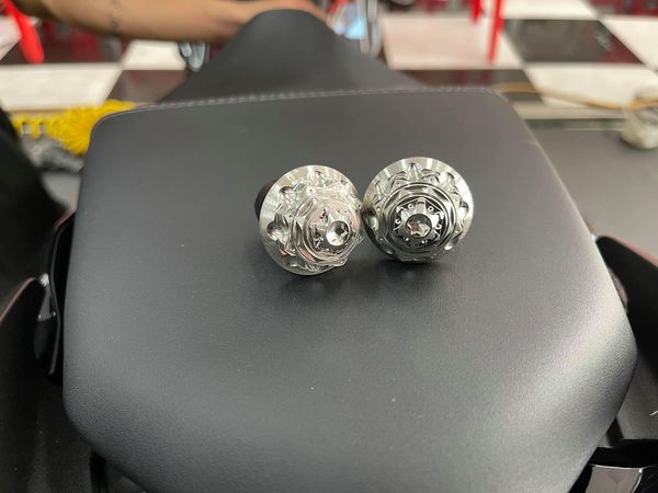 Gù inox Salaya bông (một cặp)