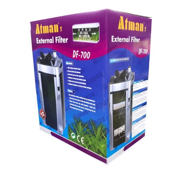 Máy lọc nước thùng thủy sinh ATMAN DF-700