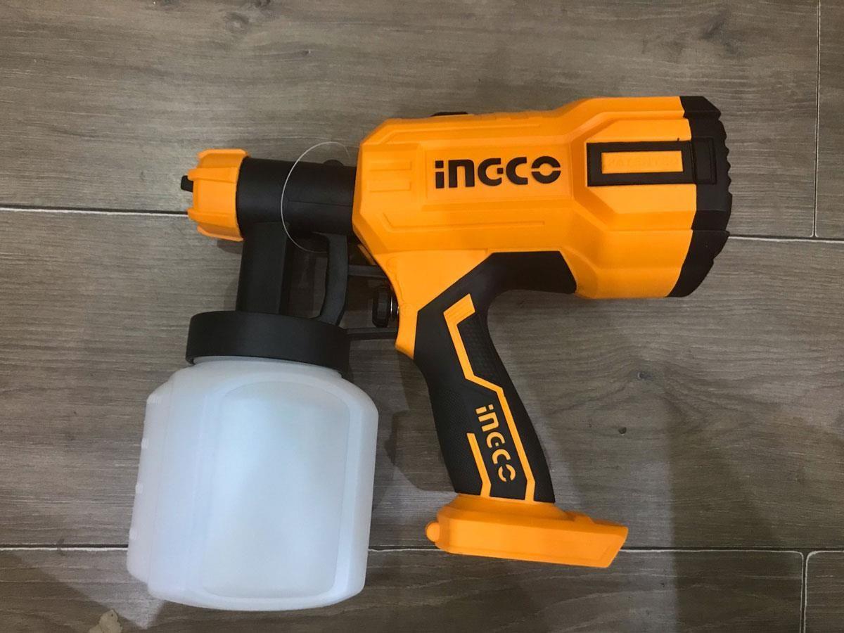 20V Dụng cụ phun sơn dùng pin INGCO CSGLI2001 (CHỈ BODY KHÔNG PIN VÀ SẠC)