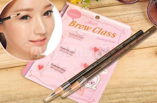 Bộ 2 chì xé kẻ chân mày và 3 khuôn kẻ 3D