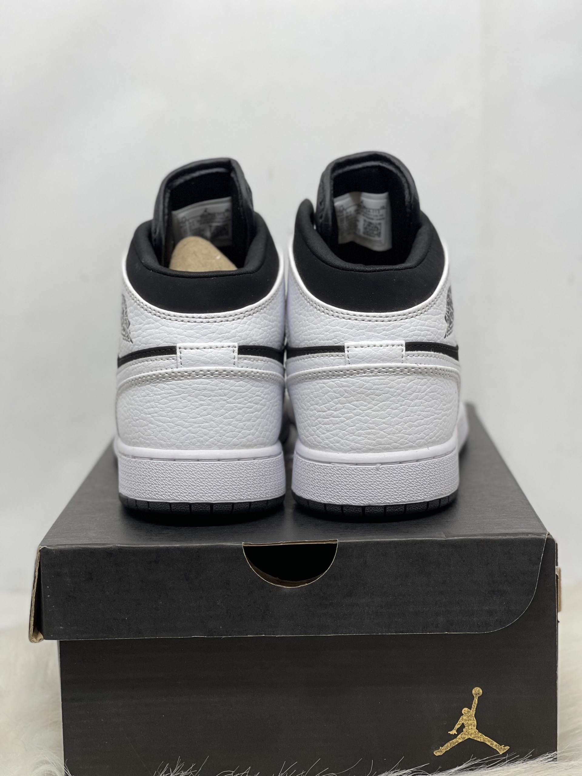 Giày jordan panda Trắng Đen cổ cao,Giày Sneaker Nam Nữ PDTD083