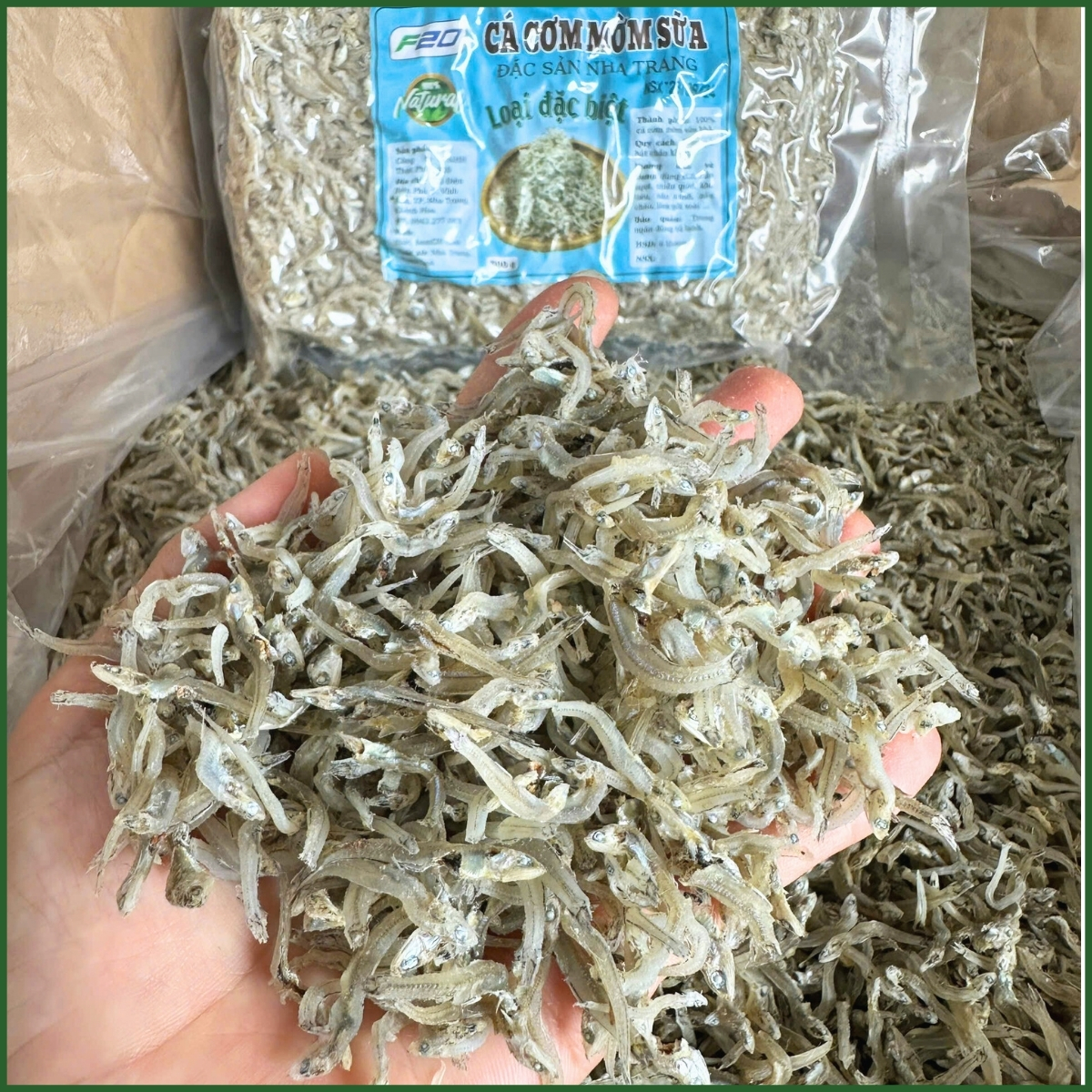 Khô Cá Cơm Mờm Sữa {500gr} - Cá Cơm Khô nhỏ Dùng Rim Kho Nấu Canh