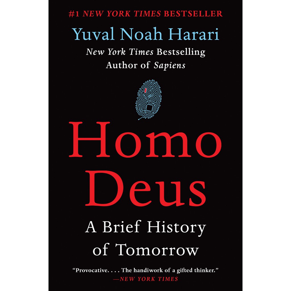 Sách Ngoại Văn: Homo Deus ( Phiên Bản: Tiếng Anh - Khổ Lớn)
