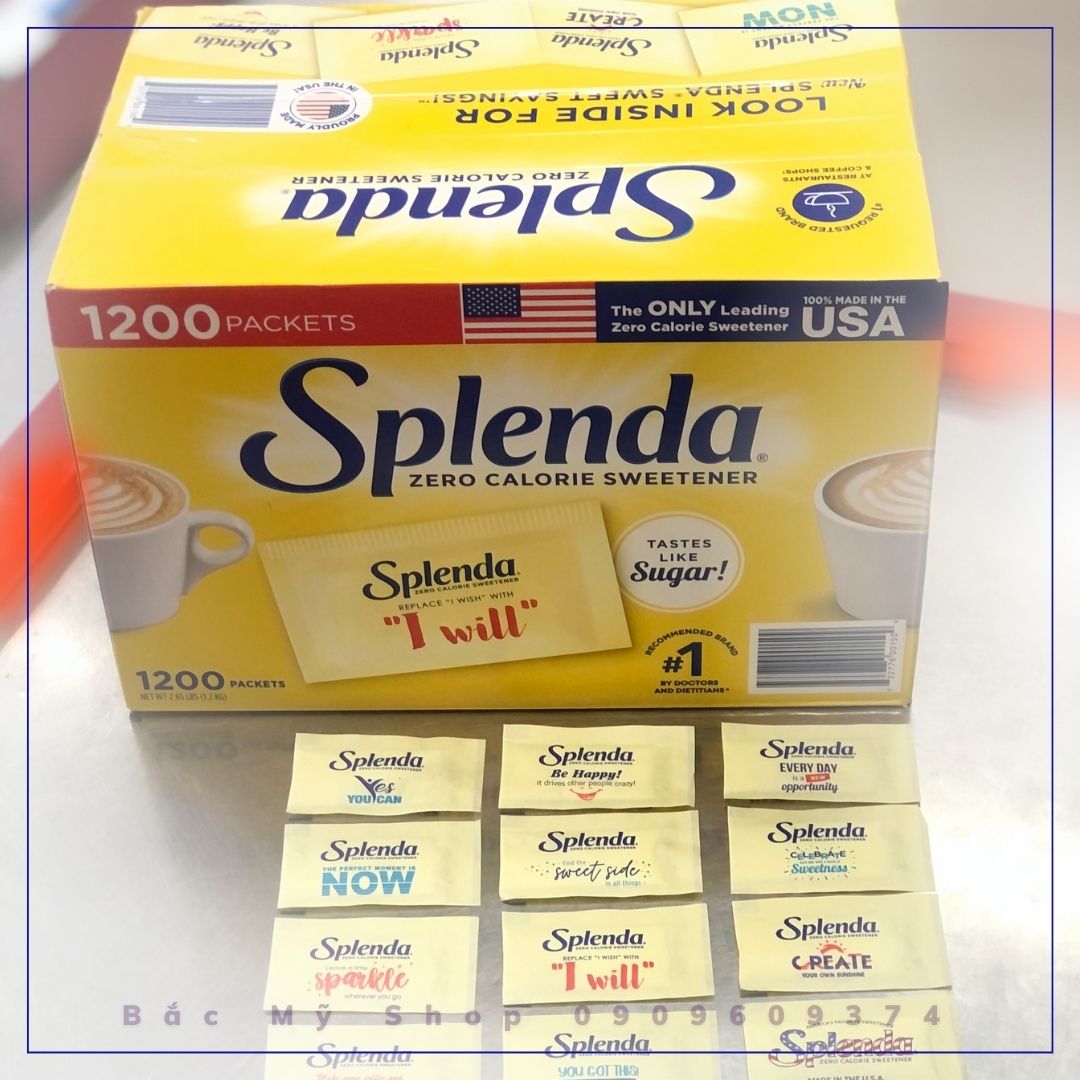 Đường ăn kiêng Splenda No Calorie Sweetener 1000g