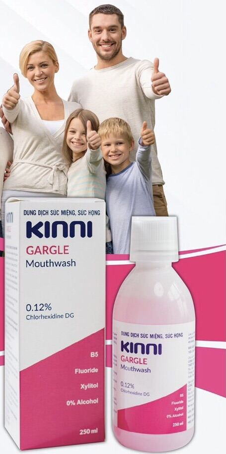 Nước súc miệng KINNI 250ml