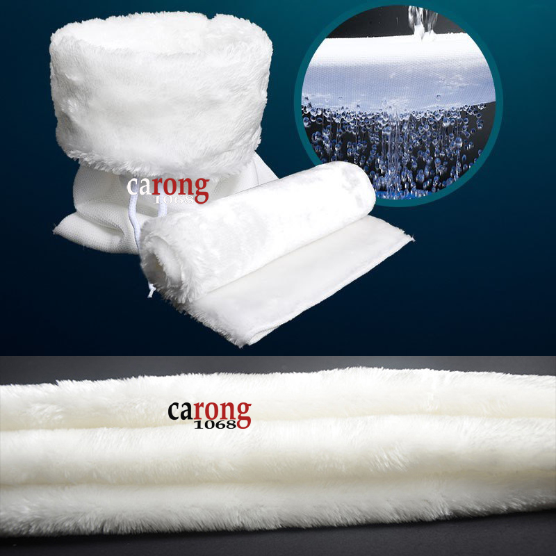 Túi lọc hai lớp Giúp bạn không phải vệ sinh bể lọc thường xuyên do hầu hết cặn bẩn lớn đã được giữ lại ở tất lọc. Sản phẩm được dùng phổ biến cho cả bể cá thủy sinh và bể cá rồng.