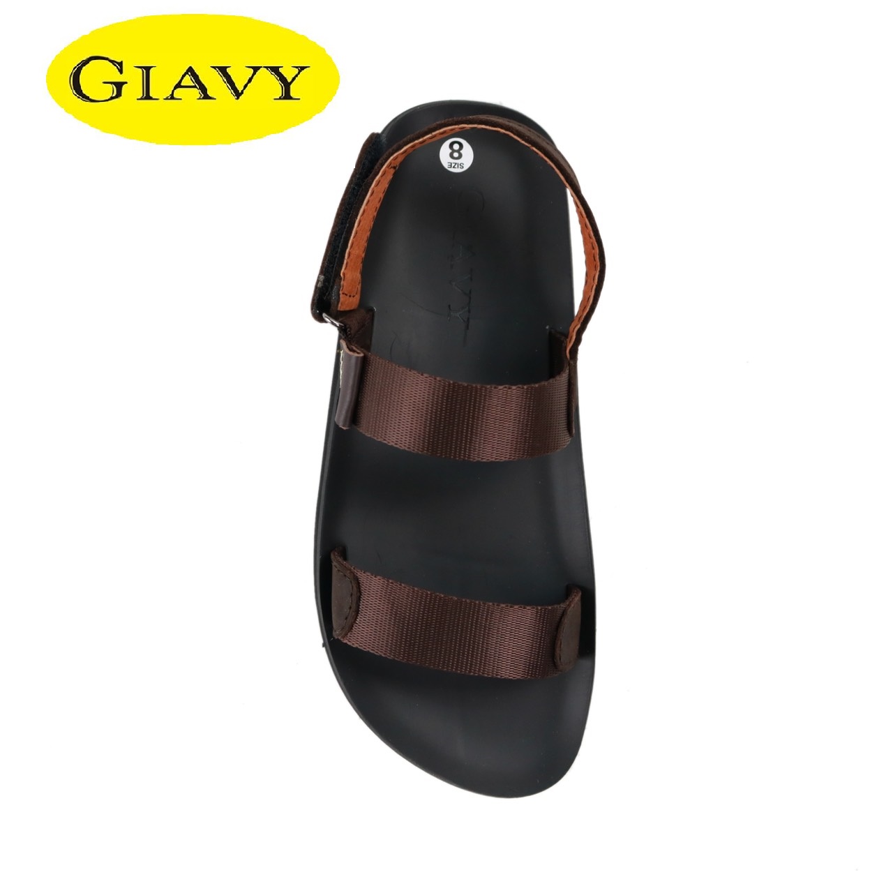 Giày sandal Giavy nữ - SK411 Nâu