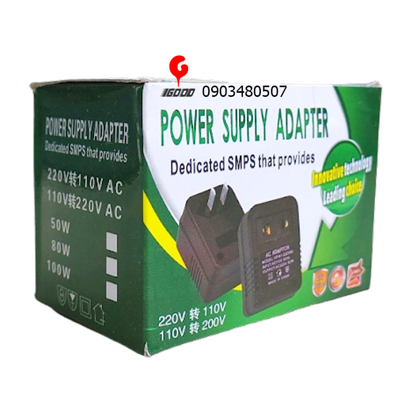 Cục đổi nguồn máy đuổi muỗi 220v->110v 50w