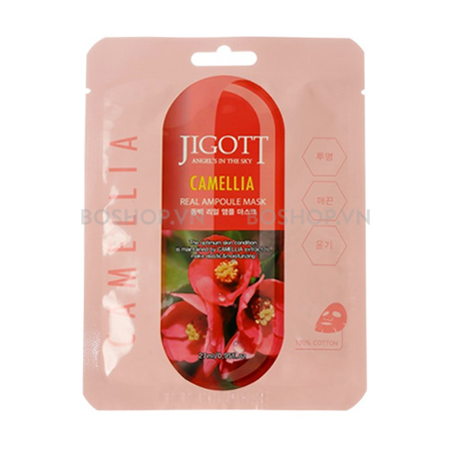 Mặt nạ giấy Jigott Hàn Quốc (lựu, collagen, cấp ẩm, trà xanh, hoa sen...)