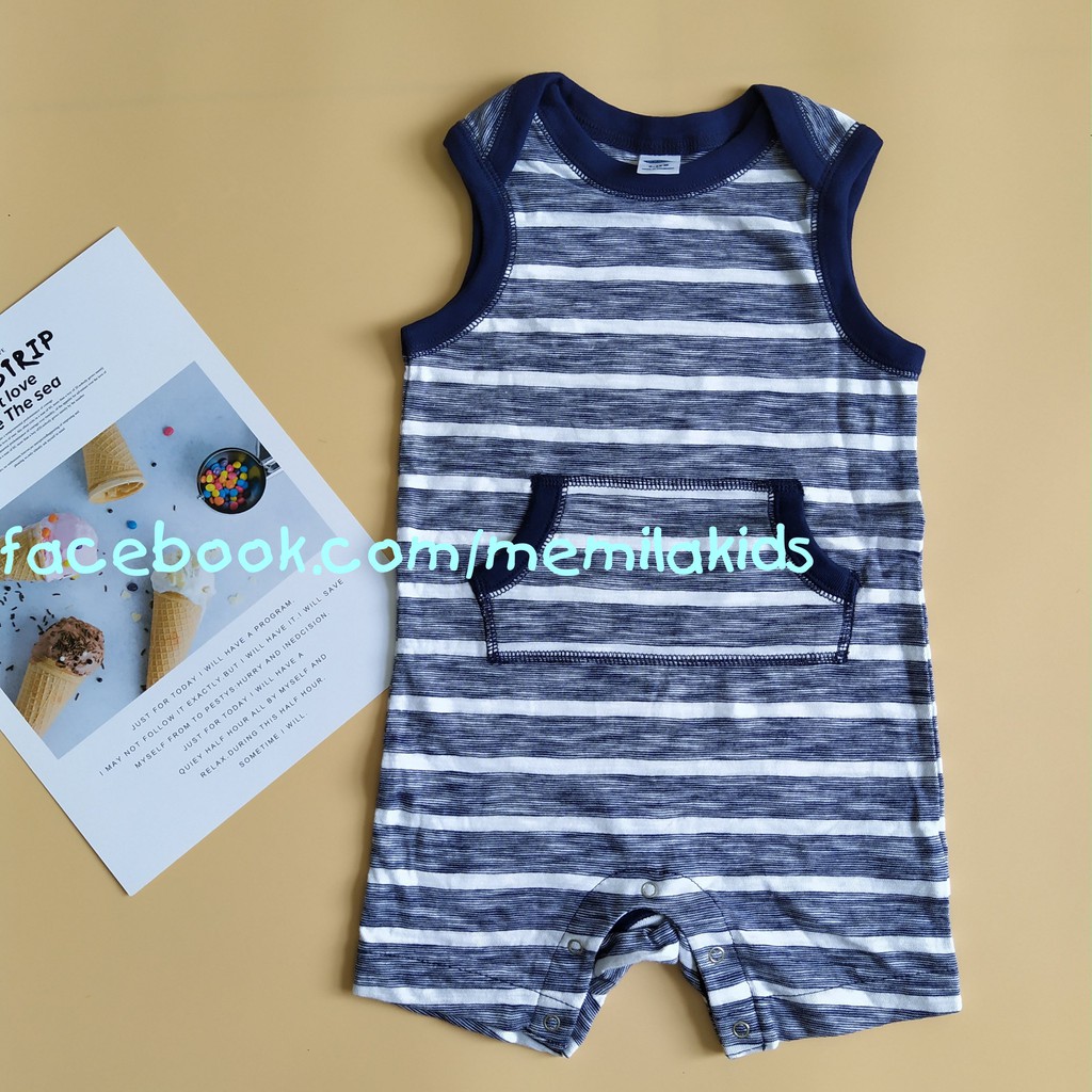 [0-9M] Body đùi Romper Old Navy bé trai [556797]
