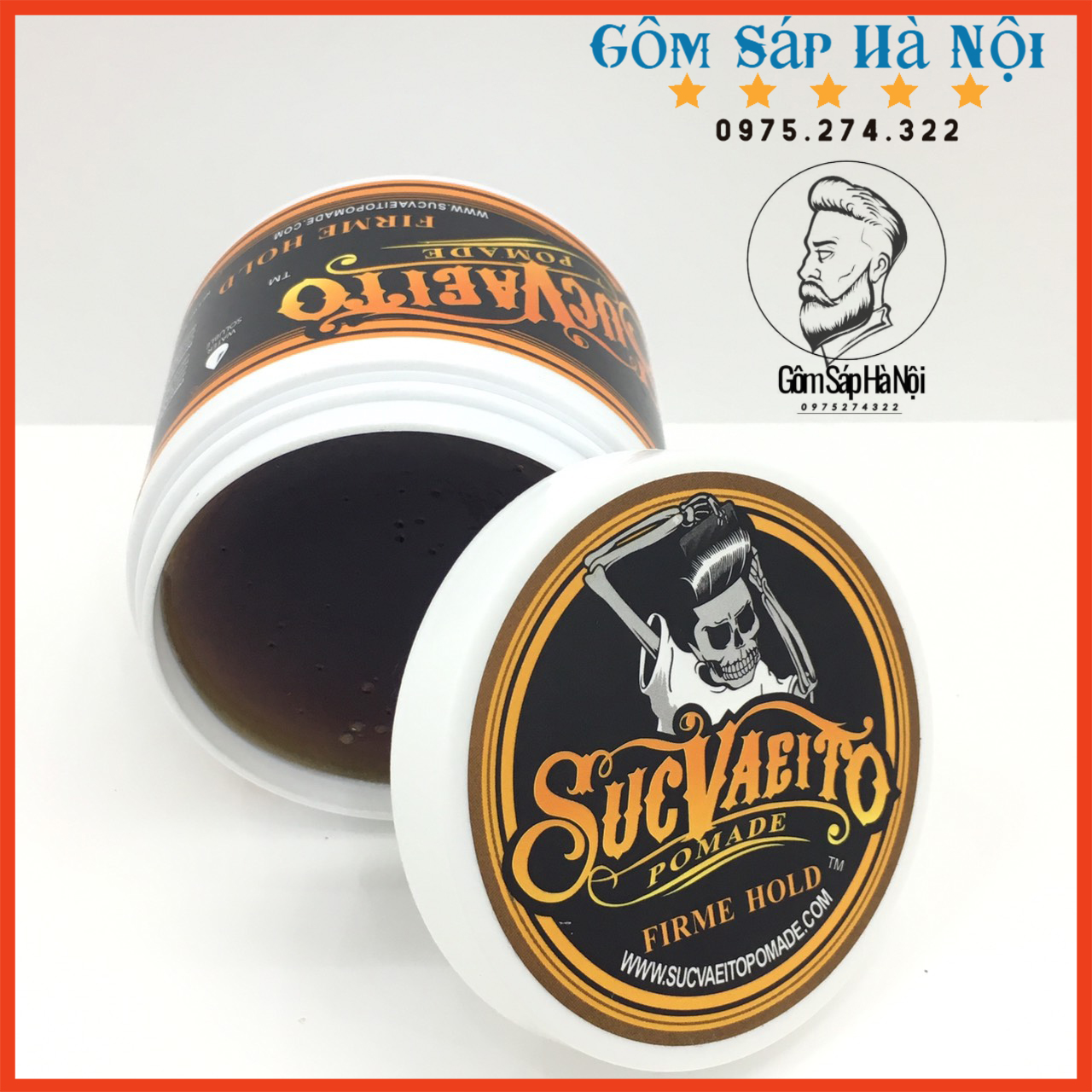 Combo Gôm Sáp Vuốt Tóc Nashi + Sáp Sucvaeito Pomade + Lược