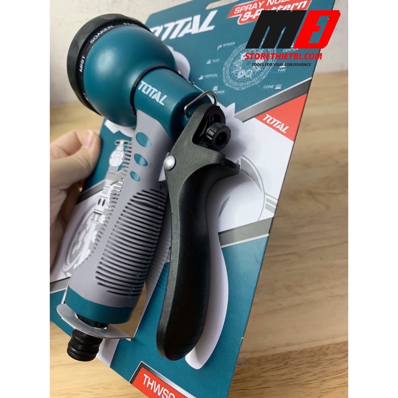 Vòi phun nước cao cấp 8 chế độ xịt Total THWS010901