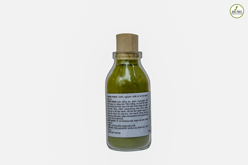 [HCM]Bột Trà Xanh Dưỡng Da Tự Nhiên 50gr
