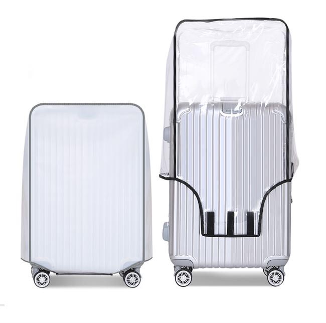 HCM Trùm bọc vali trong suốt nhựa dẻo PVC và vải không dệt 20-24-28 inch nhiều size Bảo vệ vali FV4