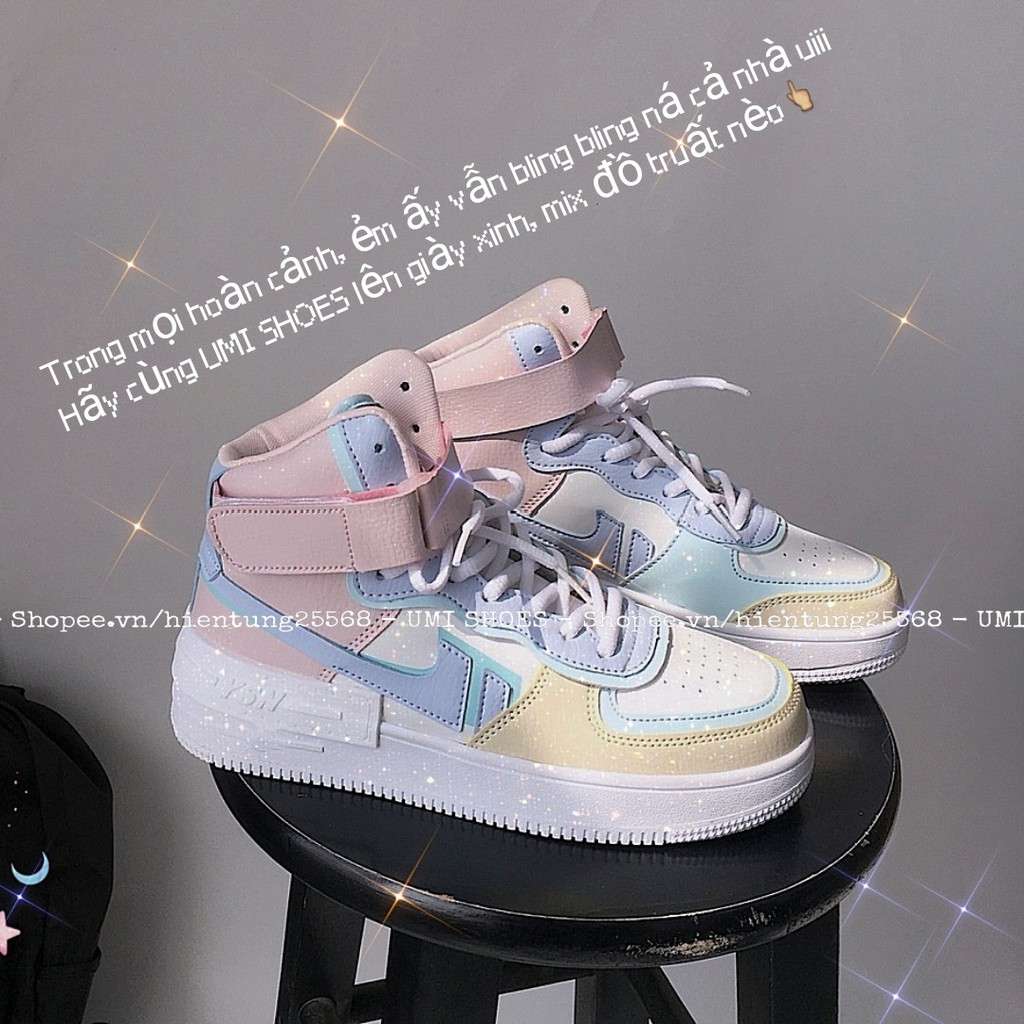 💜 Giày Cao Cổ Nữ Thể Thao Ulzzang Jordan Đế Bằng Đi Học Cá Tính Năng Động  Trẻ Trung Mới Hot Trend Đẹp Xinh 💜 | Lazada.Vn