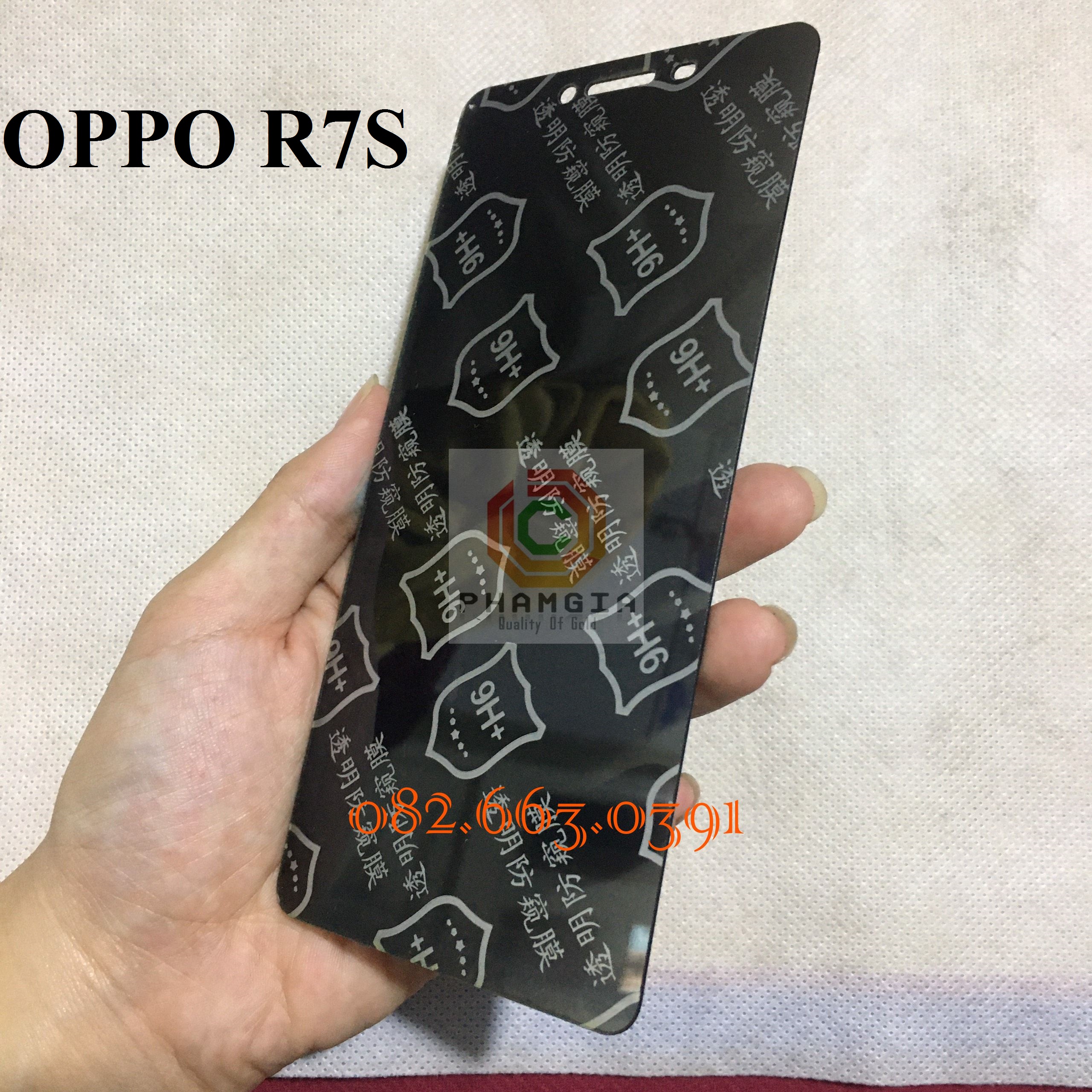 Dán cường lực chống nhìn trộm Oppo R7 / R7 Lite / R7S / R7plus / R17pro dẻo nano