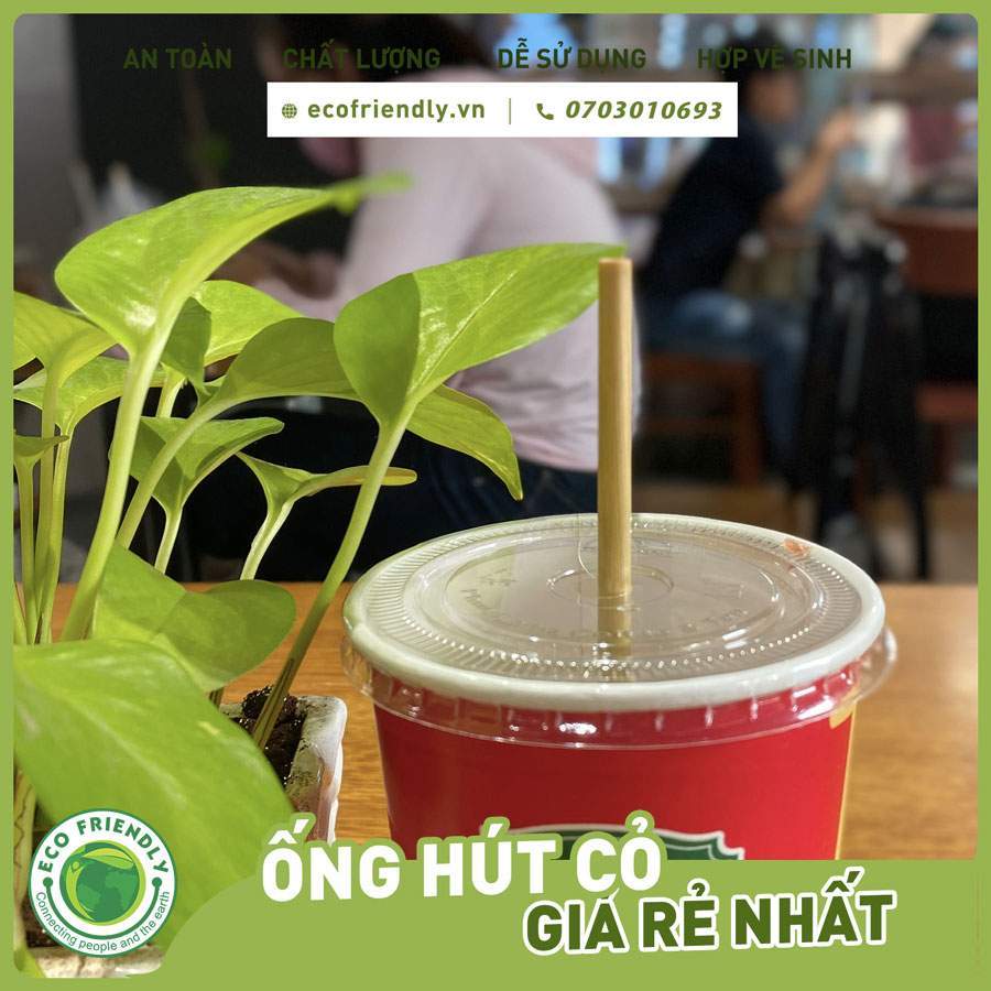 ỐNG HÚT CỎ BÀNG 11CM, 100 ỐNG/HỘP