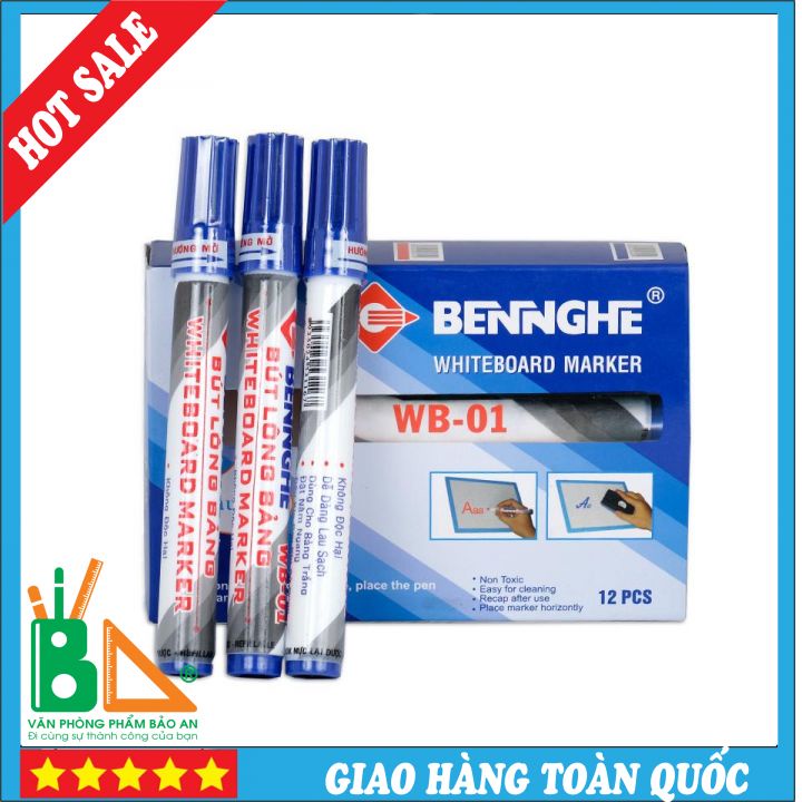 Bút Dạ Viết Bảng Bến Nghé WB-01