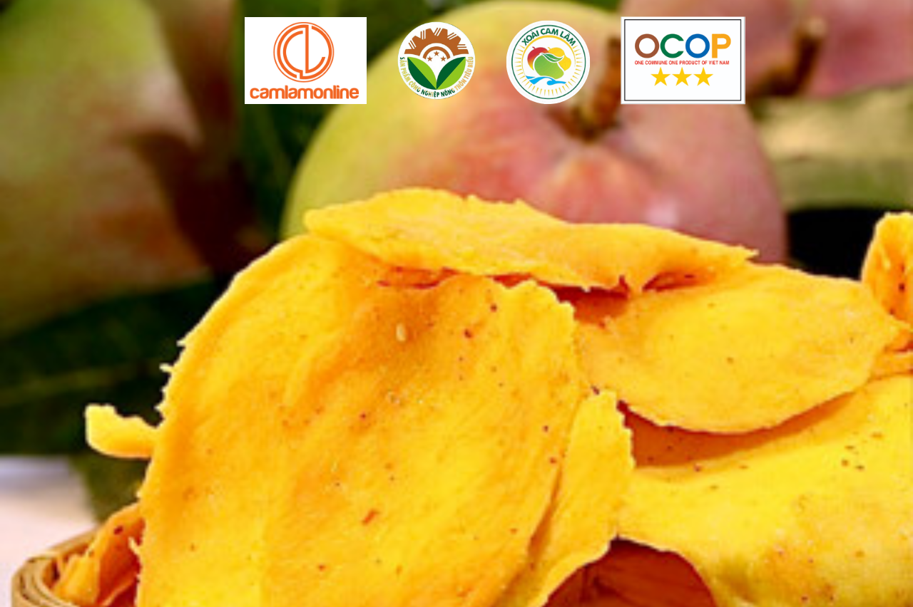 XOÀI SẤY MUỐI ỚT CAMLAMONLINE 300G