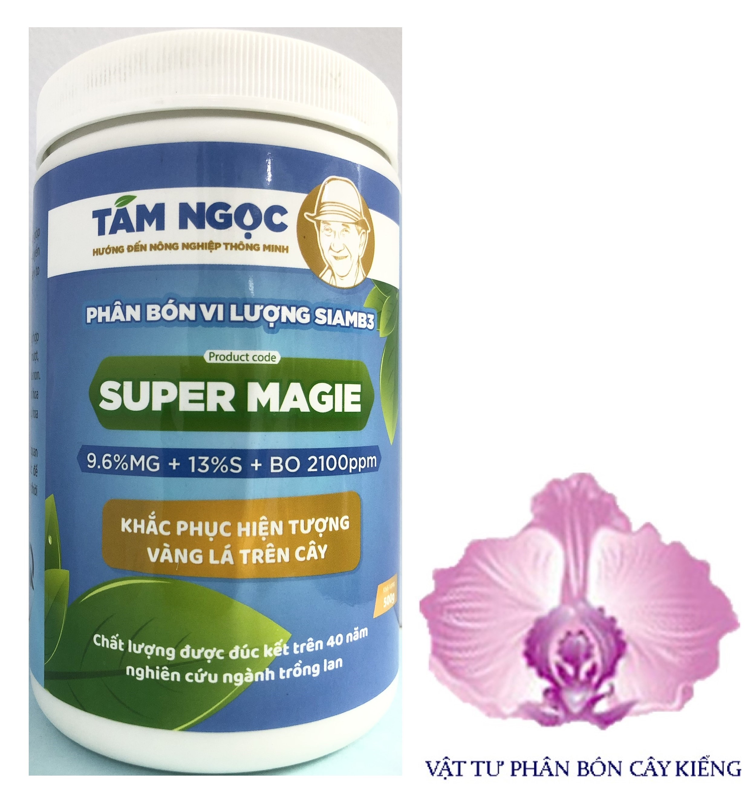 Phân bón vi lượng super magie tám ngọc - #414a# 500g