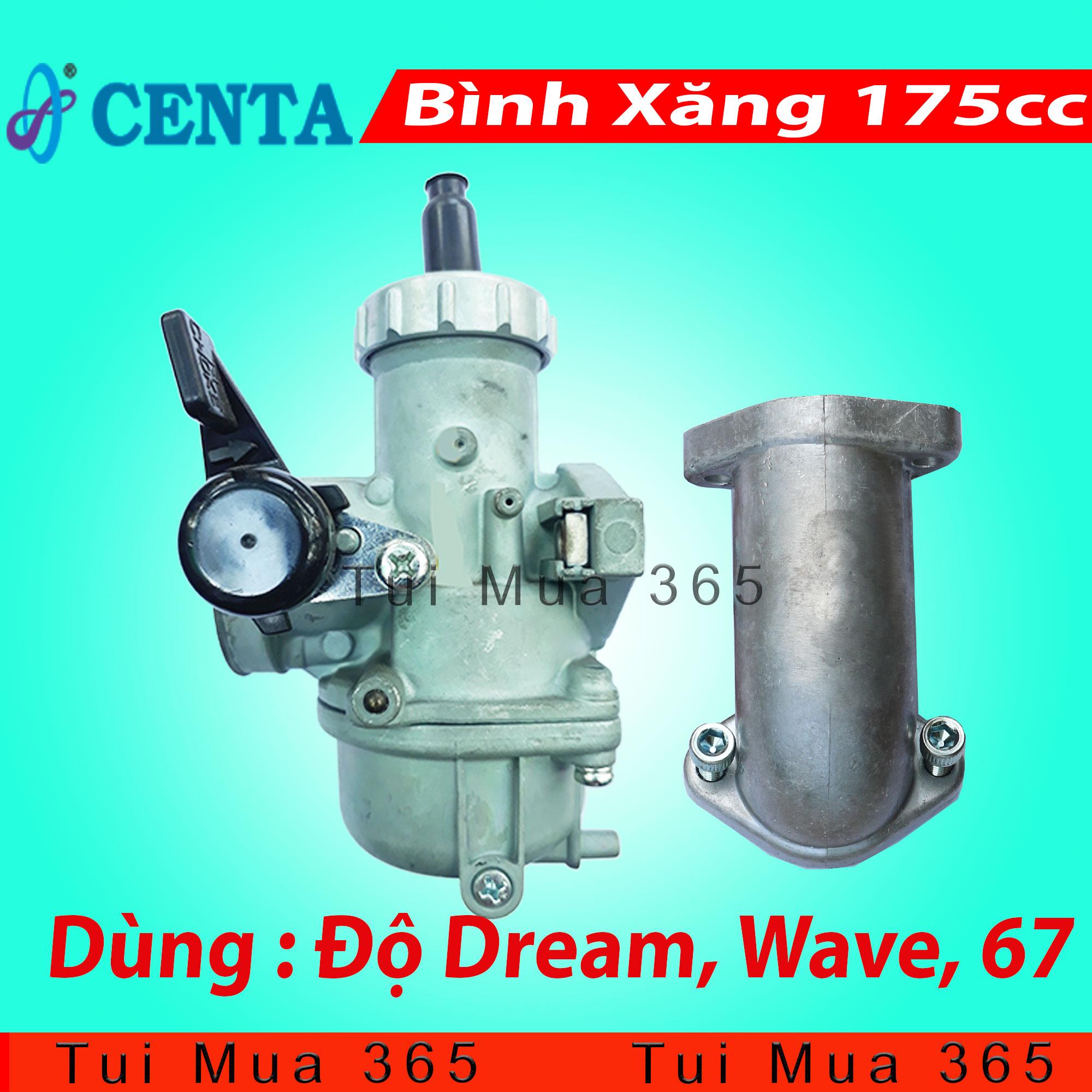 [HCM]Bình Xăng Con Centa 175 Độ cho Dream Wave 67